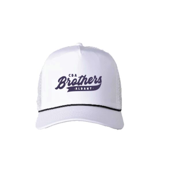 CBA White Rope Cap Thumbnail