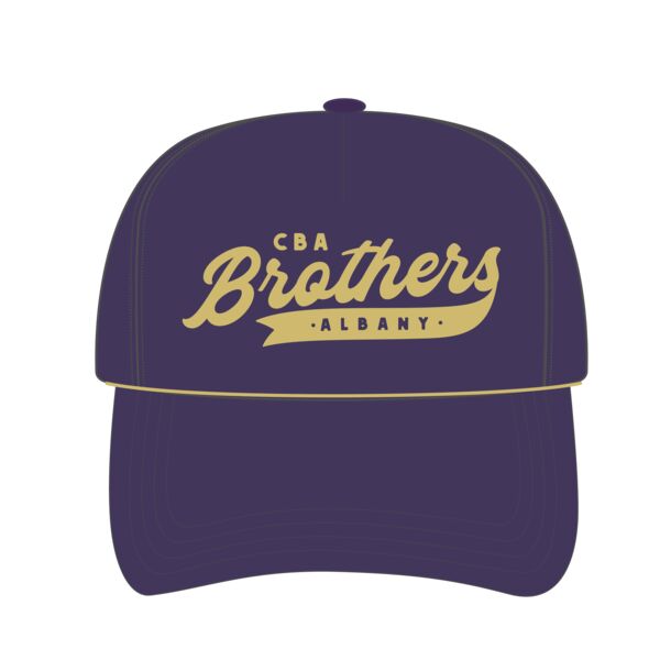 CBA Purple and Gold Rope Cap Thumbnail